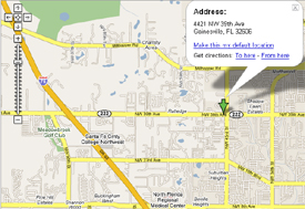 Google Map to Office Location